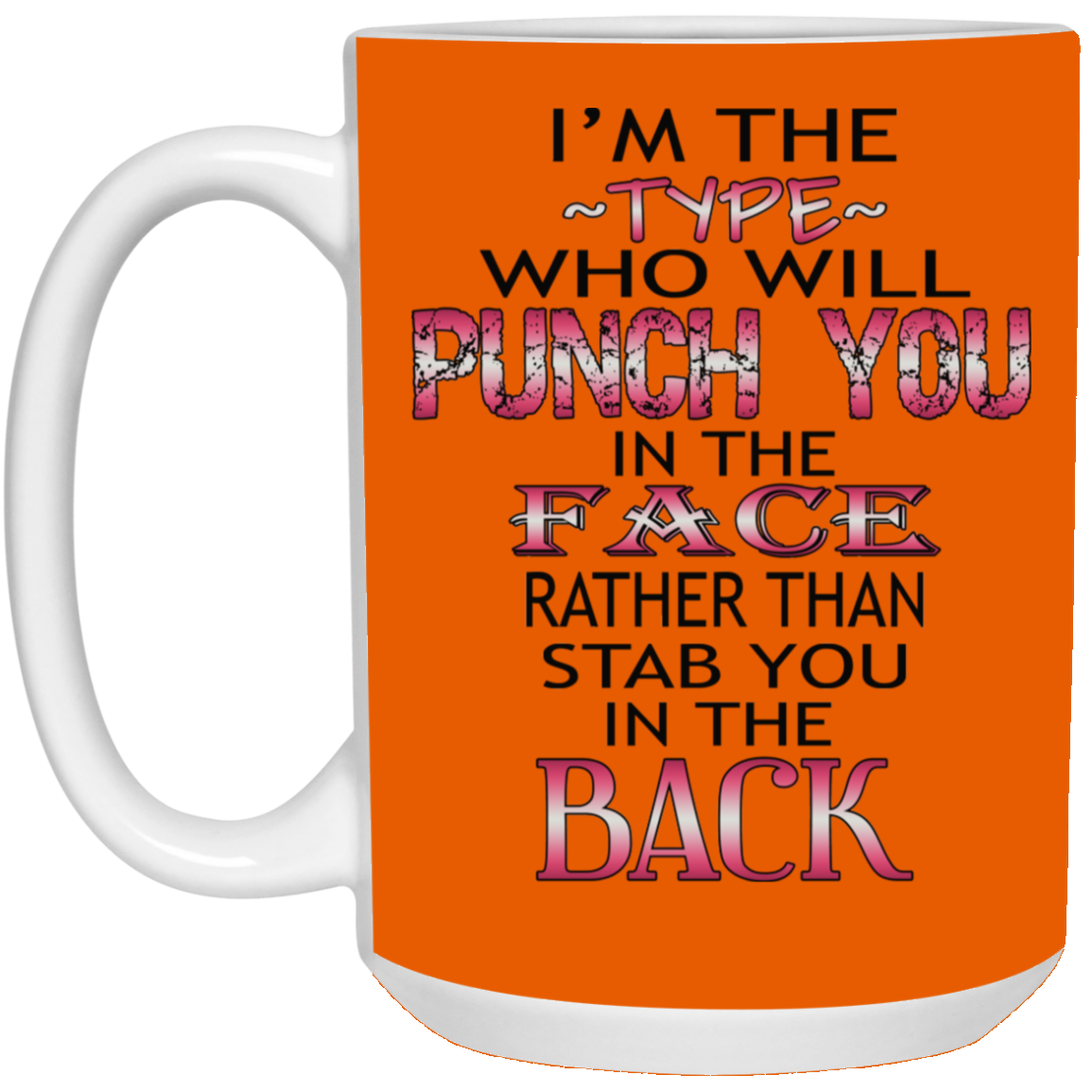 I'm The Type-15oz White Mug