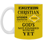 Christian Under Construction-11oz White Mug