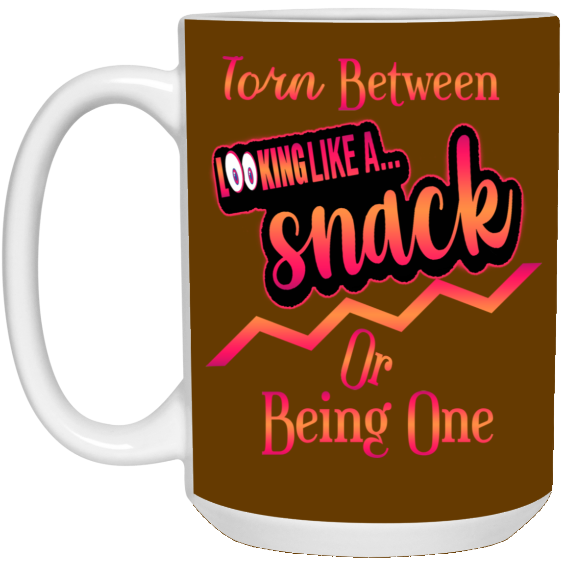 A Snack-15oz White Mug