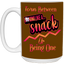 A Snack-15oz White Mug