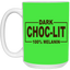 Dark Choc-Lit-15oz White Mug