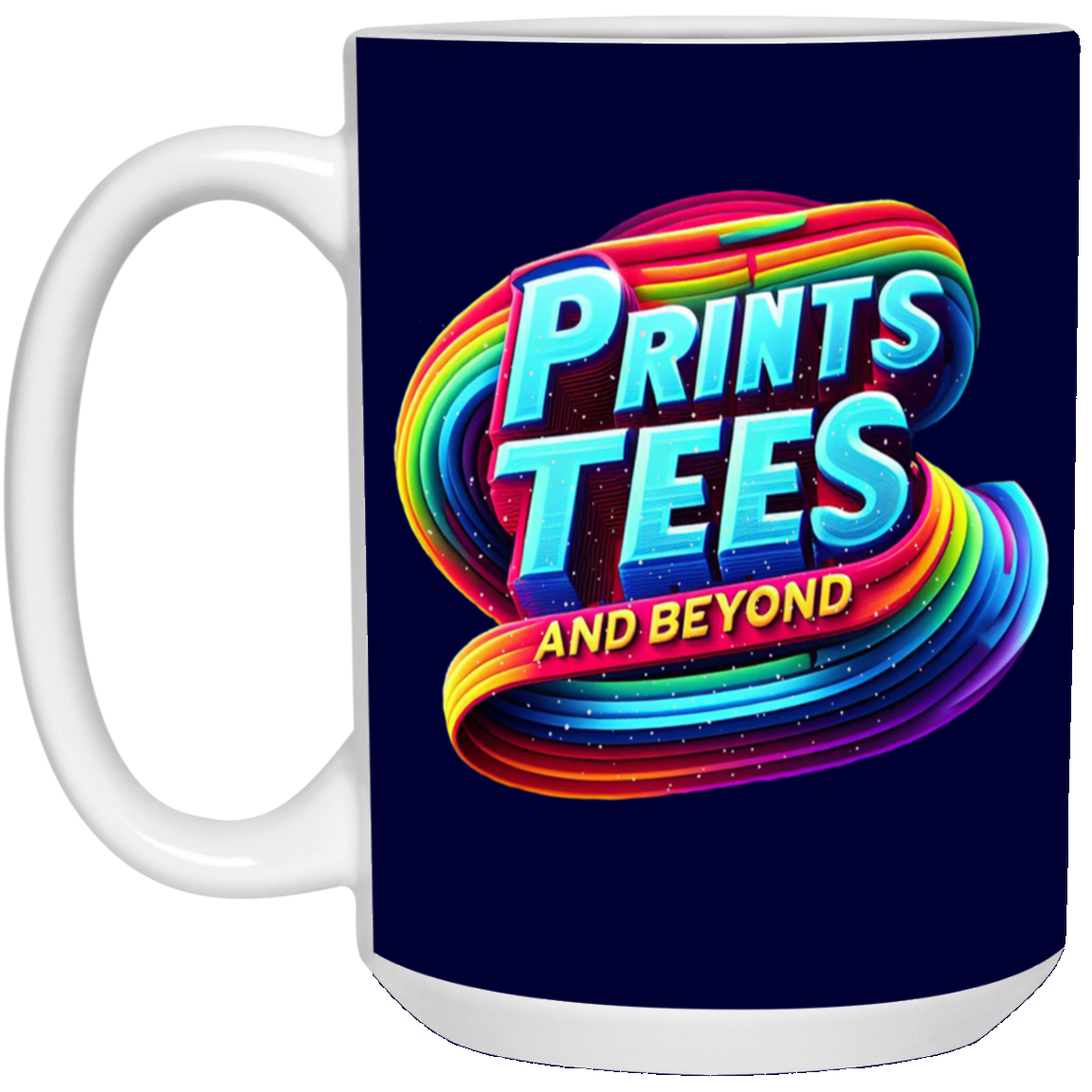 PTB-15oz Ceramic White Mug