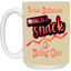 A Snack-15oz White Mug