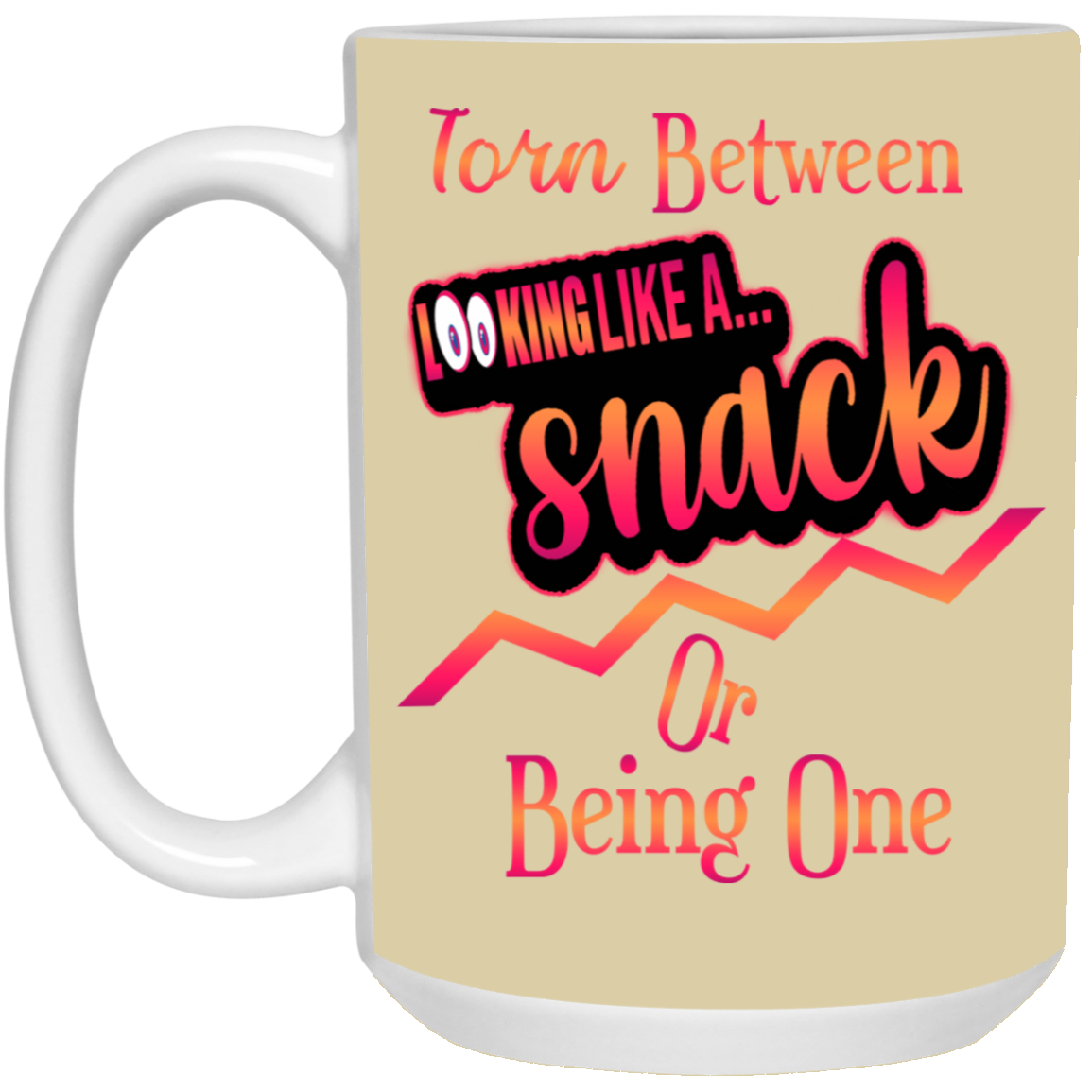 A Snack-15oz White Mug