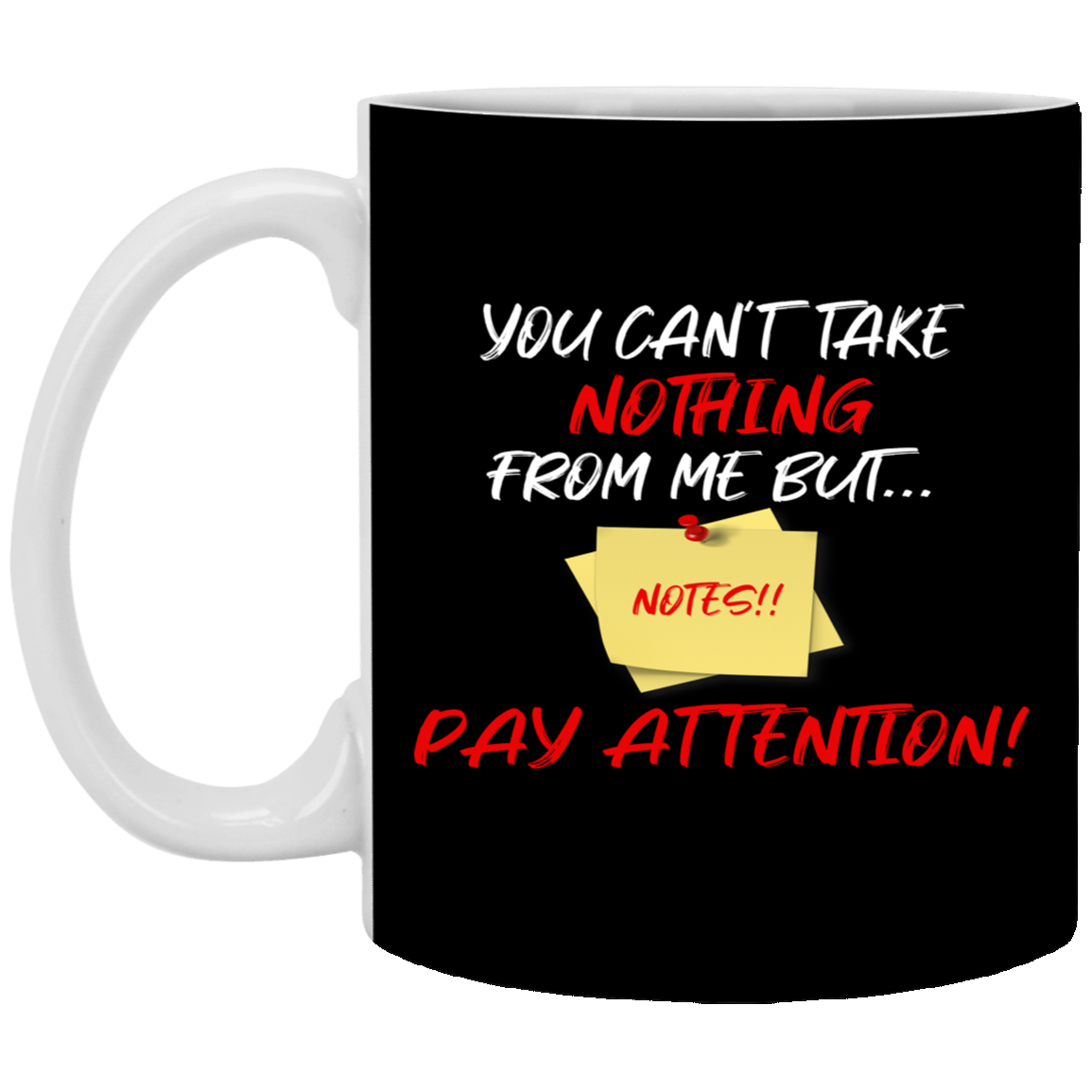 Notes-11oz White Mug