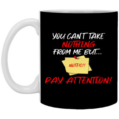 Notes-11oz White Mug