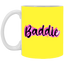 Baddie Gradient-11oz White Mug