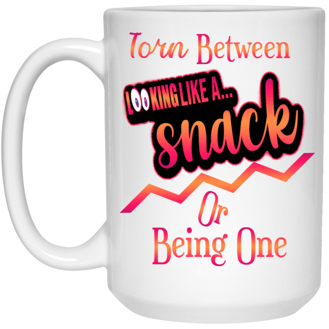 A Snack-15oz White Mug