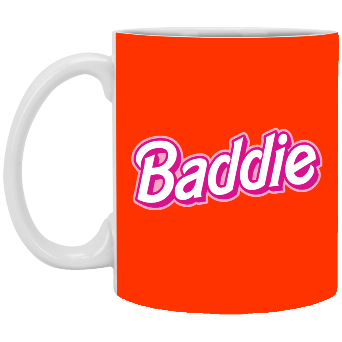 Pink Baddie-11oz White Mug