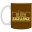 Black Excellence-11oz White Mug