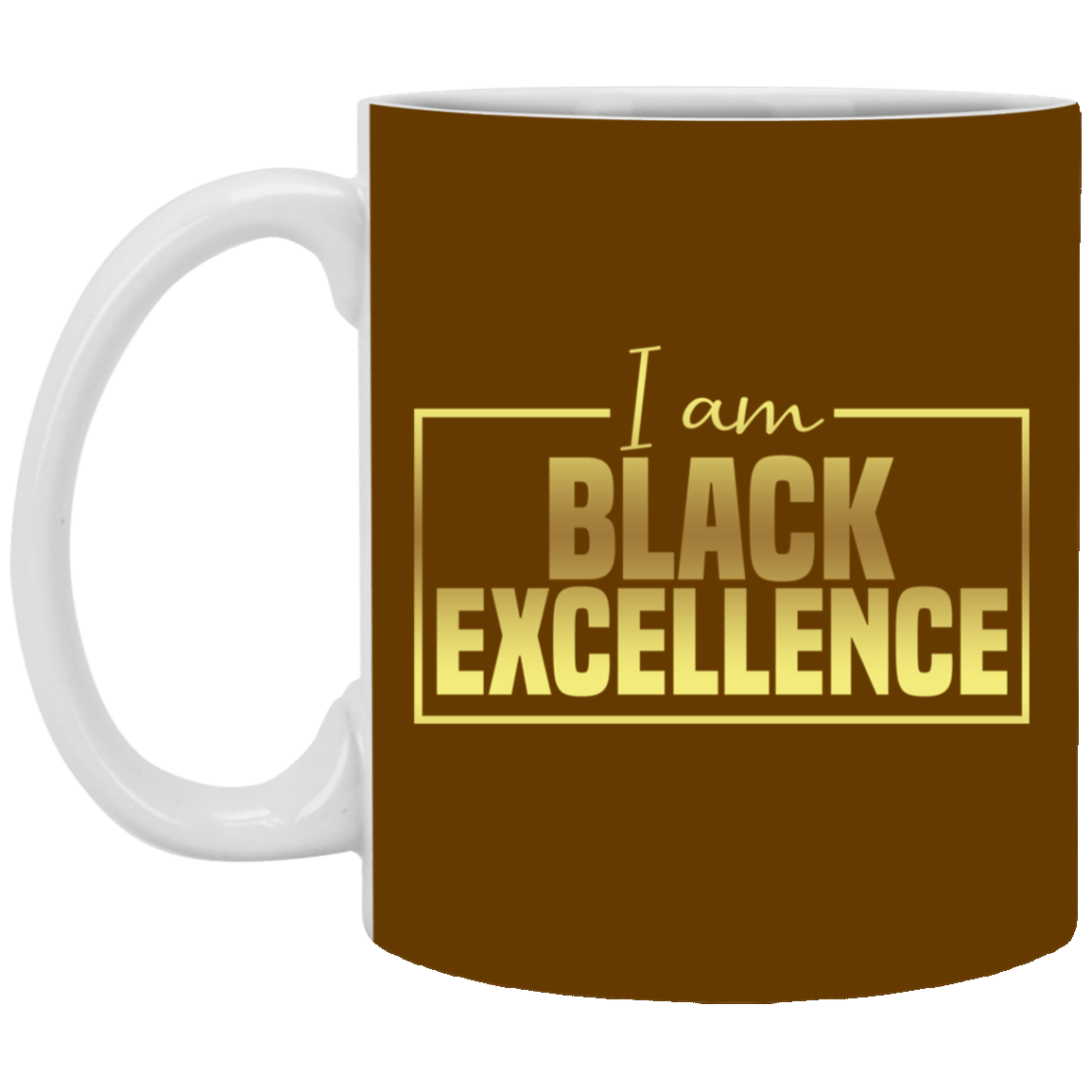 Black Excellence-11oz White Mug