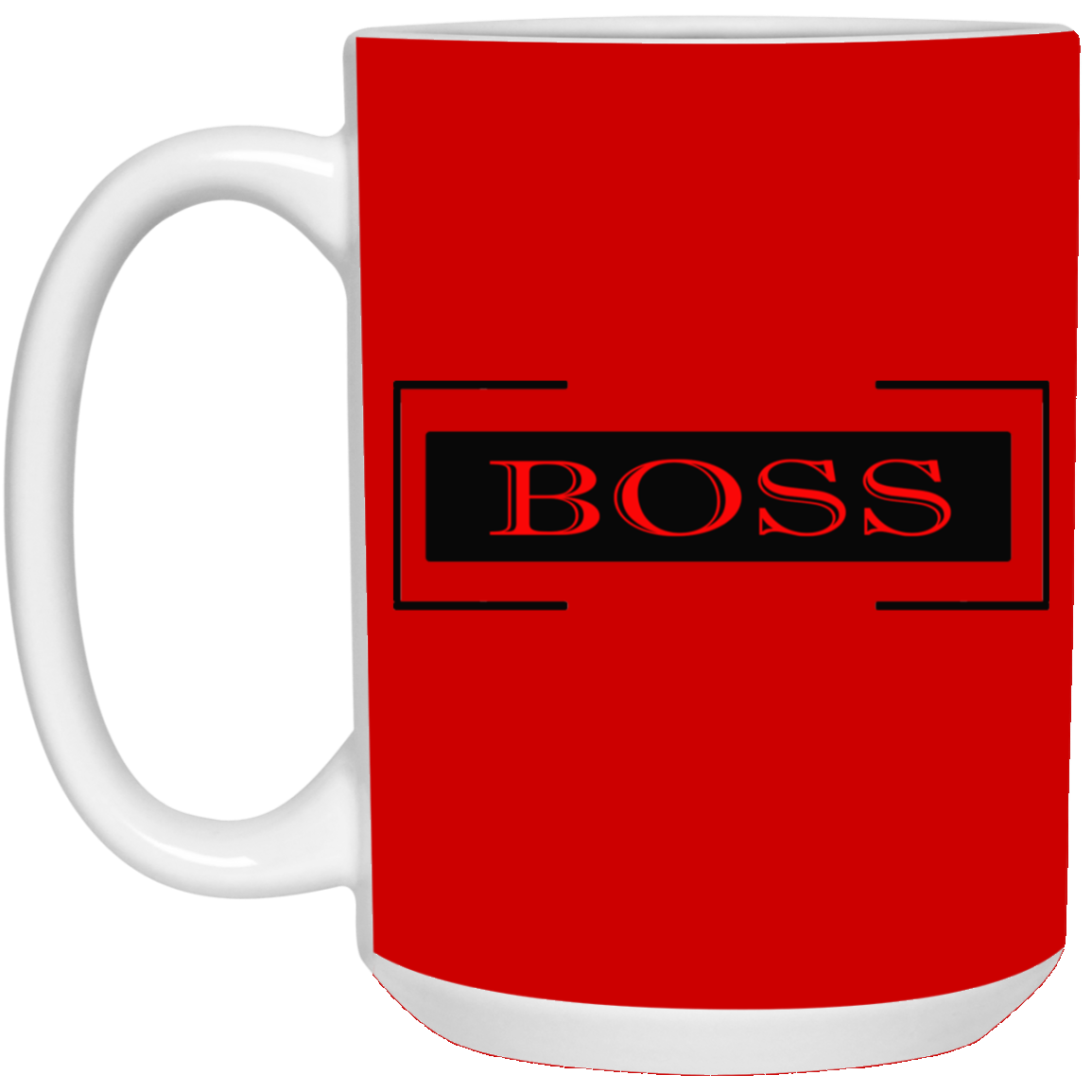 Boss-15oz White Mug