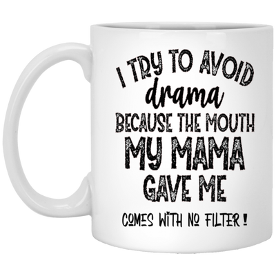 No Filter-11oz White Mug