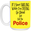 Smiling-Crying-15oz White Mug
