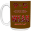 9 to 5-15oz Ceramic White Mug