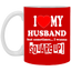 Square Up-Husband-11oz White Mug