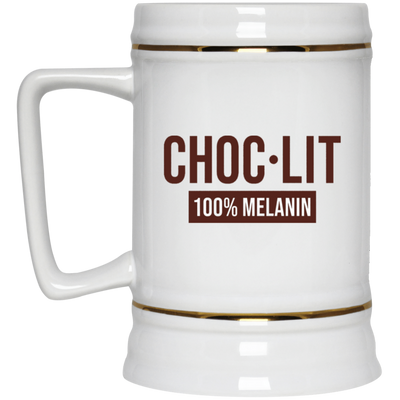 Choc-Lit-Beer Stein 22oz.