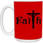 Faith-15oz White Mug