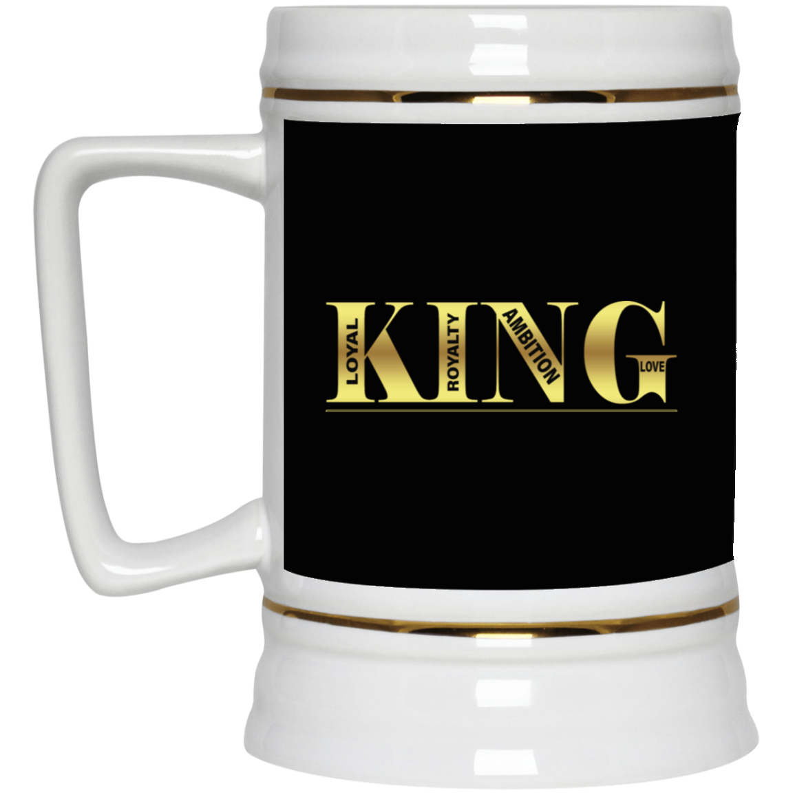 King-Beer Stein 22oz.