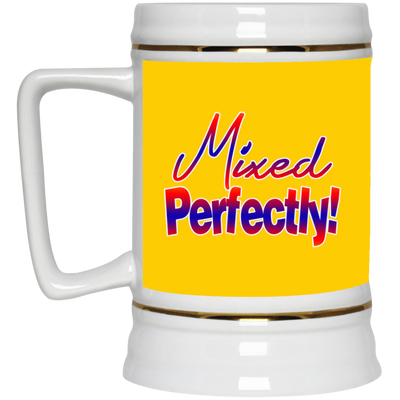 Mixed Perfectly-Beer Stein 22oz.