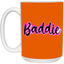 Baddie Gradient-15oz White Mug