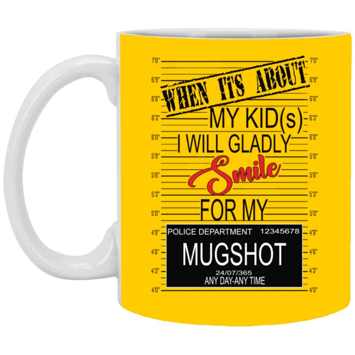 Mugshot-11oz White Mug