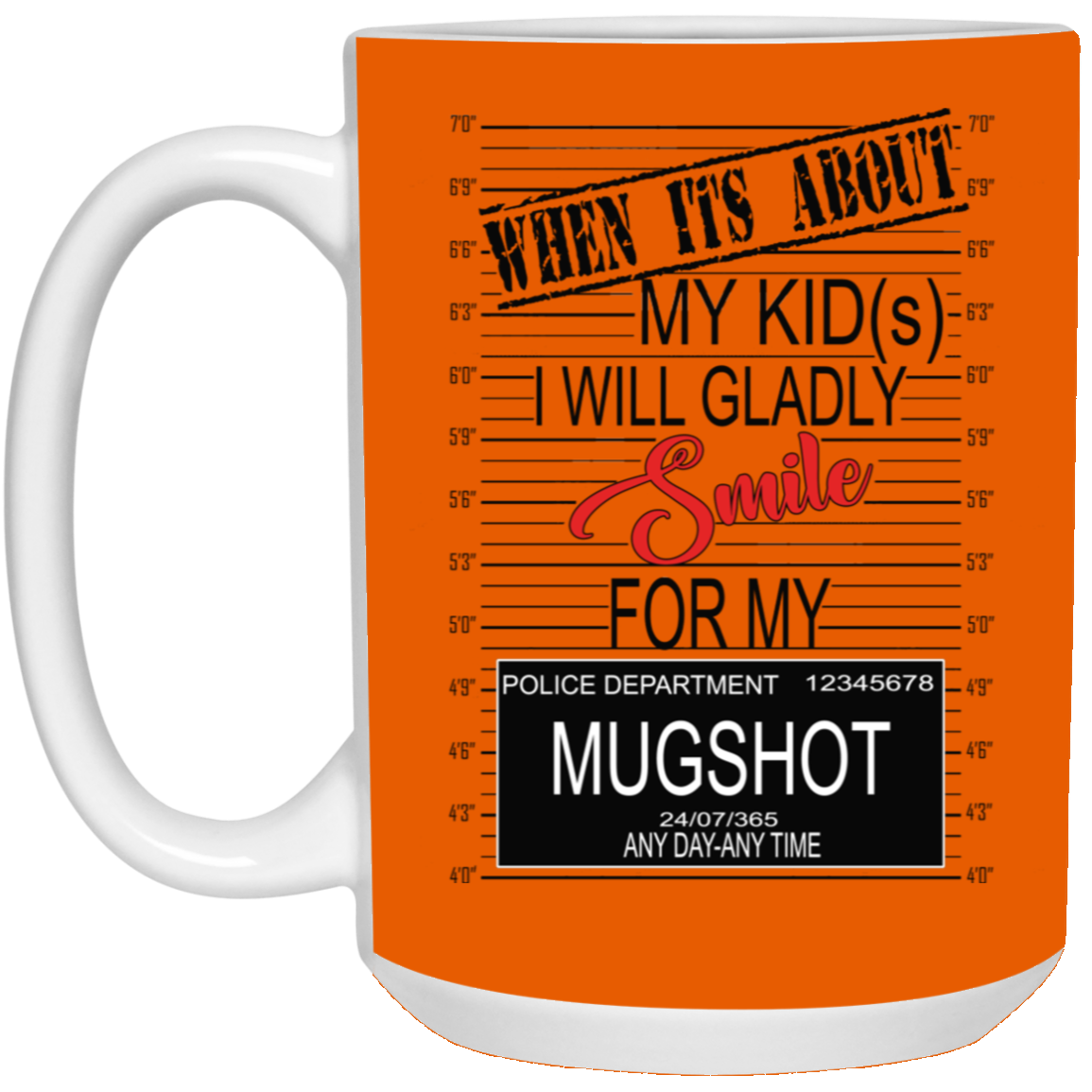 Mugshot-15oz White Mug