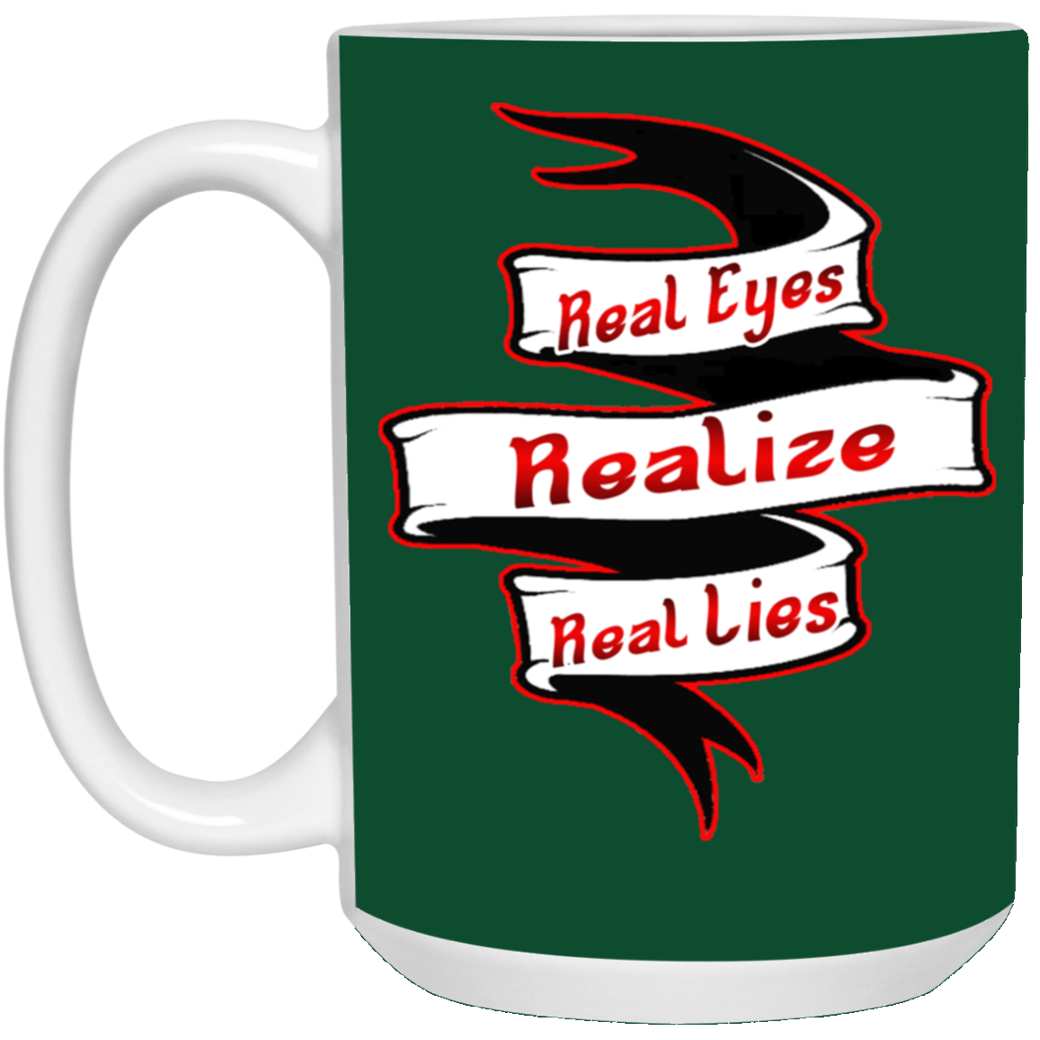 Real Eyes-15oz White Mug