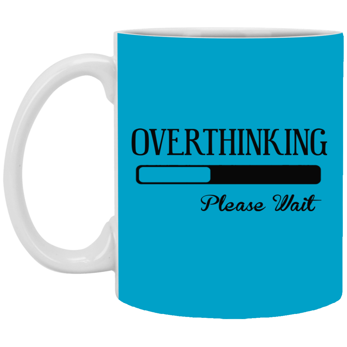 Overthinking-11oz White Mug