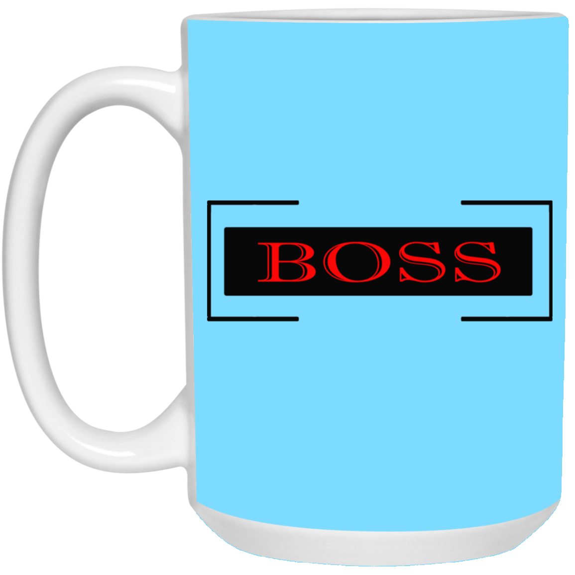 Boss-15oz White Mug