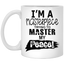 Master Peace-Black-11oz White Mug