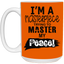 Master Peace-Black-15oz White Mug