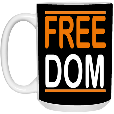 Freedom-15oz White Mug