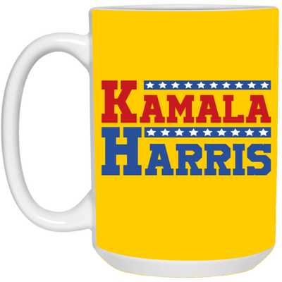 Kamala Harris-15oz Ceramic White Mug