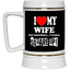 Square Up-Wife-Beer Stein 22oz.