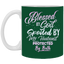 Blessed & Spoiled Gradient-11oz White Mug