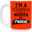 Master Peace-Black-15oz White Mug