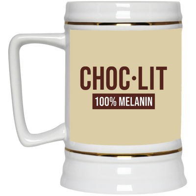 Choc-Lit-Beer Stein 22oz.