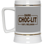 Dark Choc-Lit-Beer Stein 22oz.