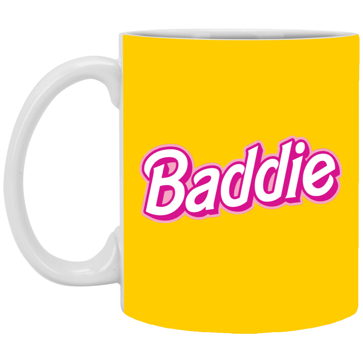 Pink Baddie-11oz White Mug