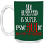 Psychotic-Husband-15oz White Mug