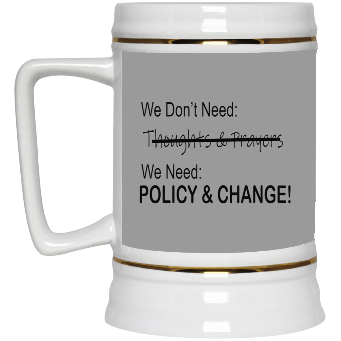 Change-Beer Stein 22oz.