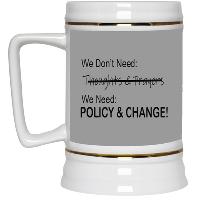 Change-Beer Stein 22oz.