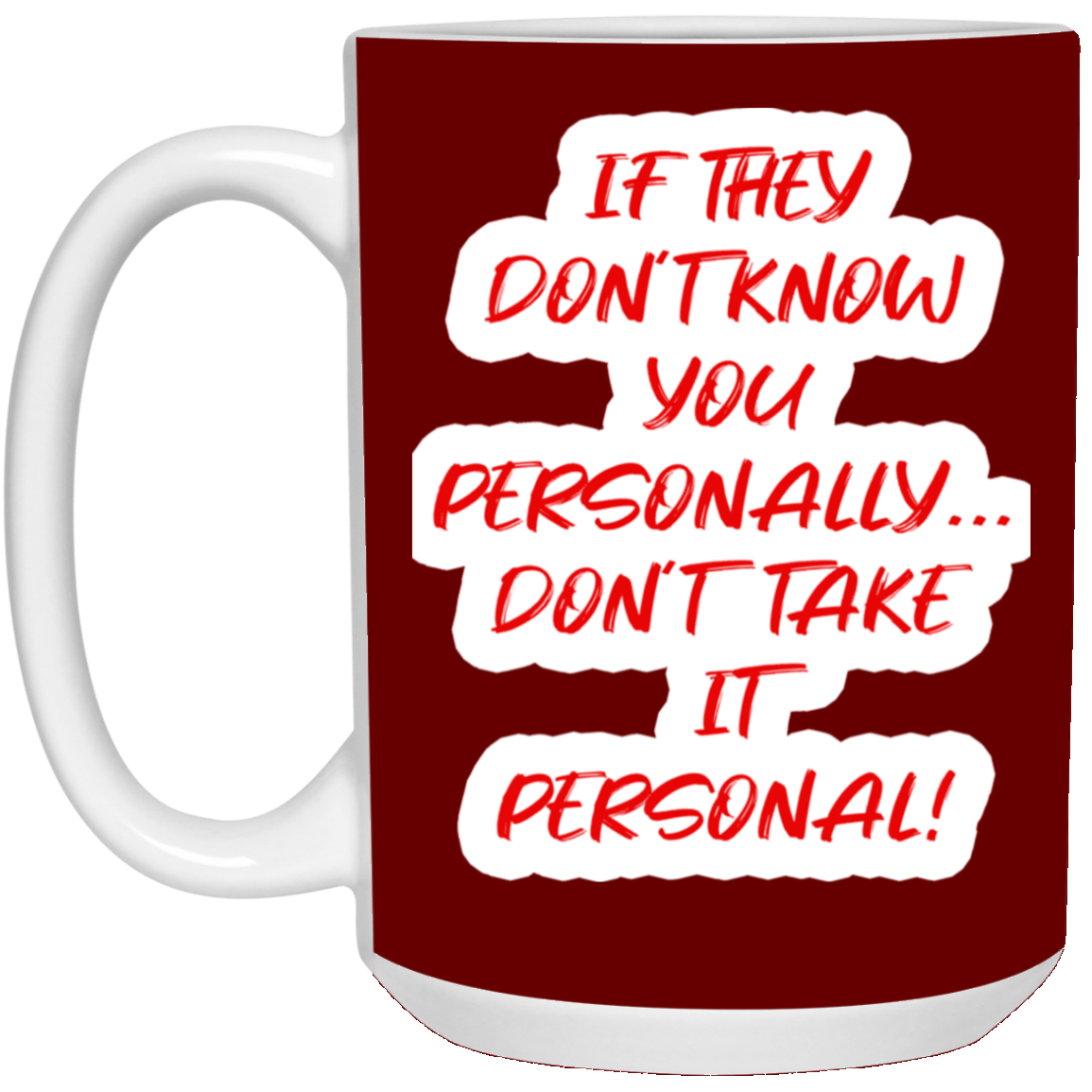 Personal-15oz White Mug