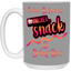 A Snack-15oz White Mug