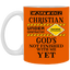 Christian Under Construction-11oz White Mug