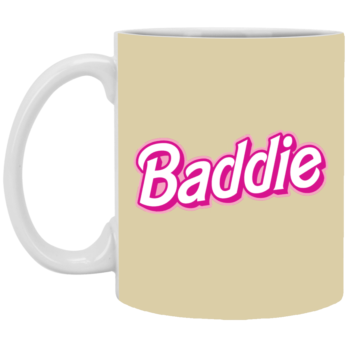 Pink Baddie-11oz White Mug