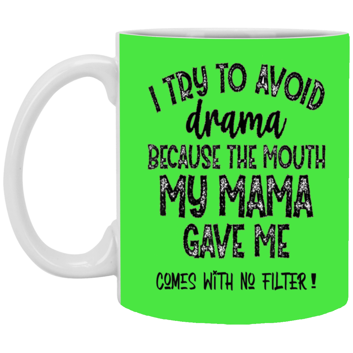 No Filter-11oz White Mug