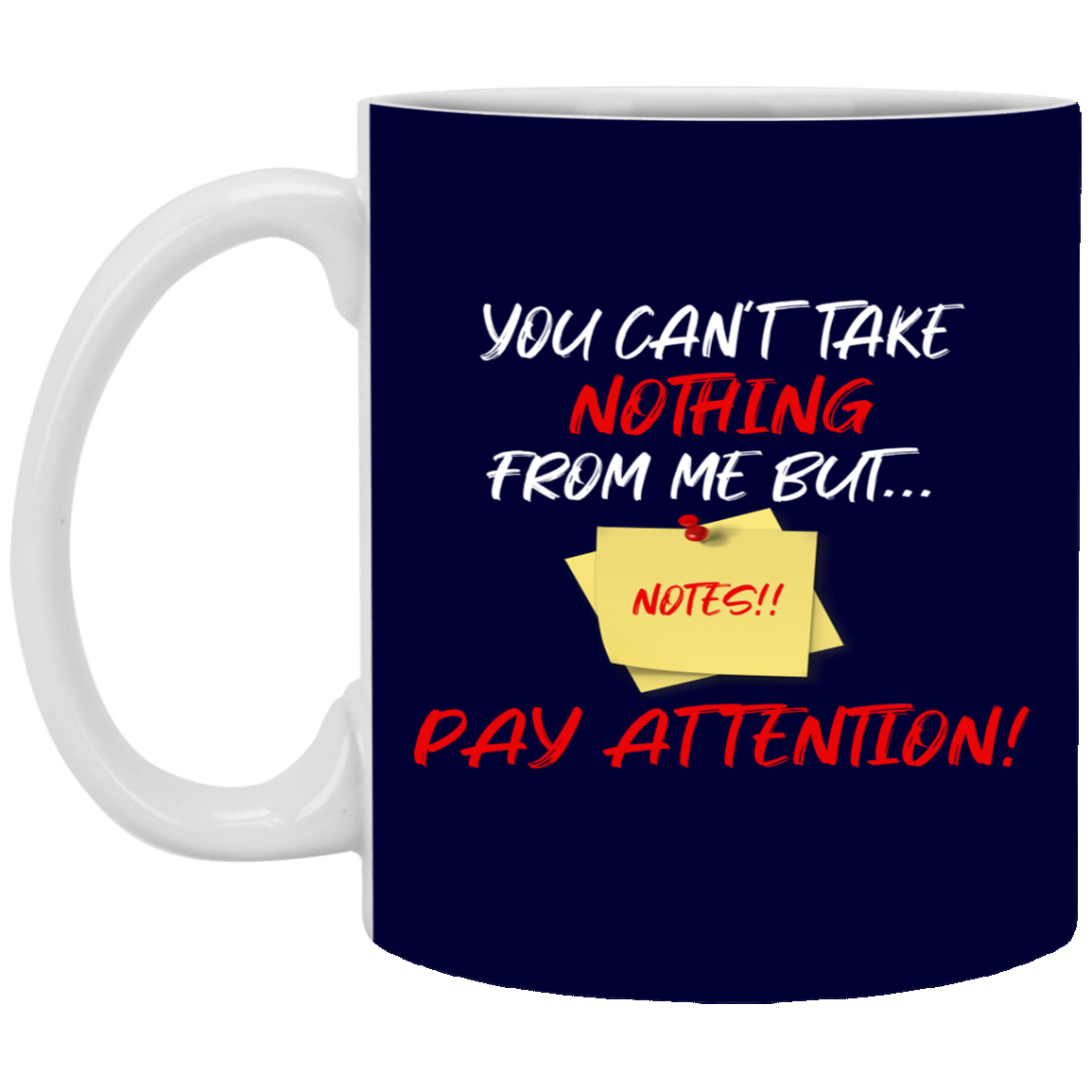 Notes-11oz White Mug