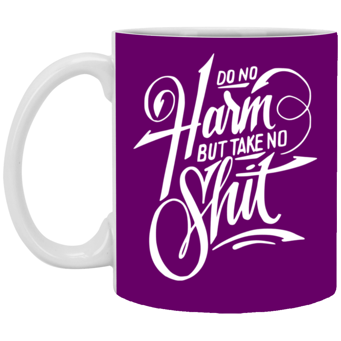 No Harm-11oz White Mug